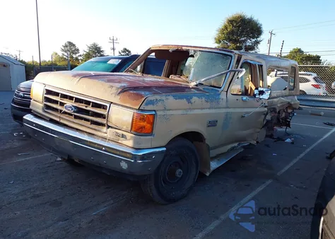 1989 Ford F150 from USA, damaged, VIN 1FTEF14Y8KNA65534